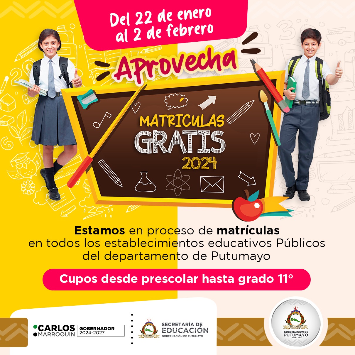 Educación de calidad para nuestros estudiantes en el departamento